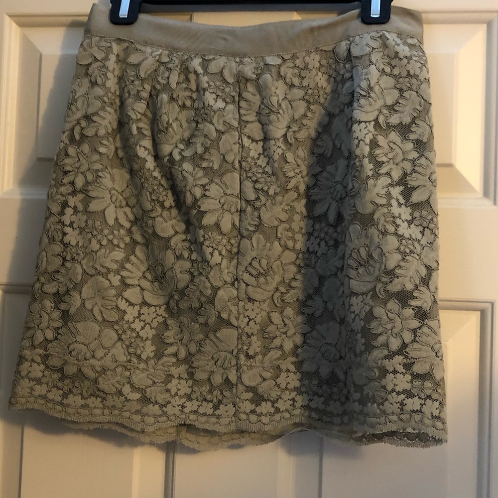 J. Crew lace skirt